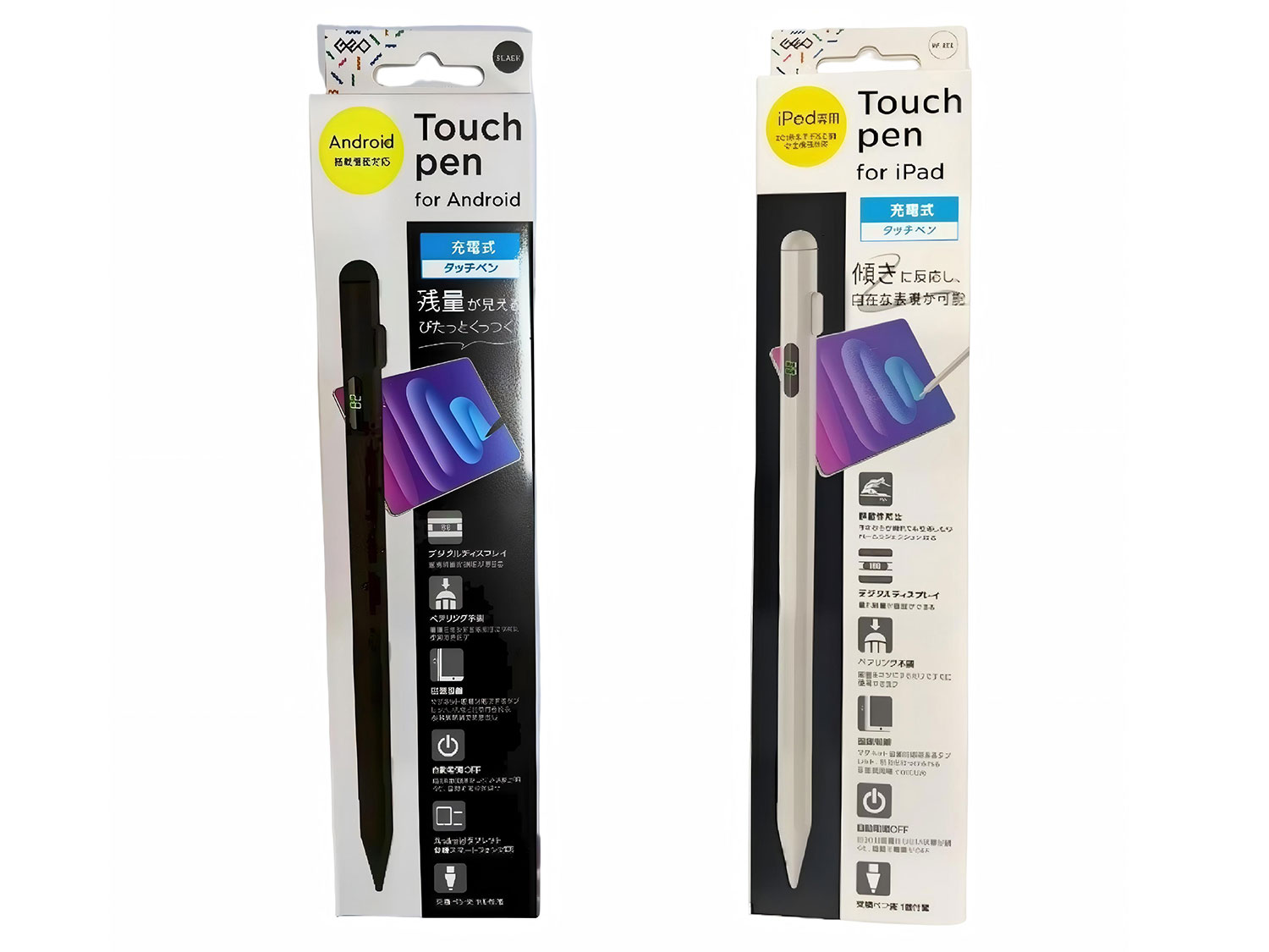 充電式タッチペン”GRSEI-TPANAD68A””GRSEI-TPANIP68″2種を発売 – 商品